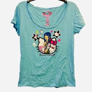 Tokidoki x Hello Kitty Vintage Blue Graphic Tee